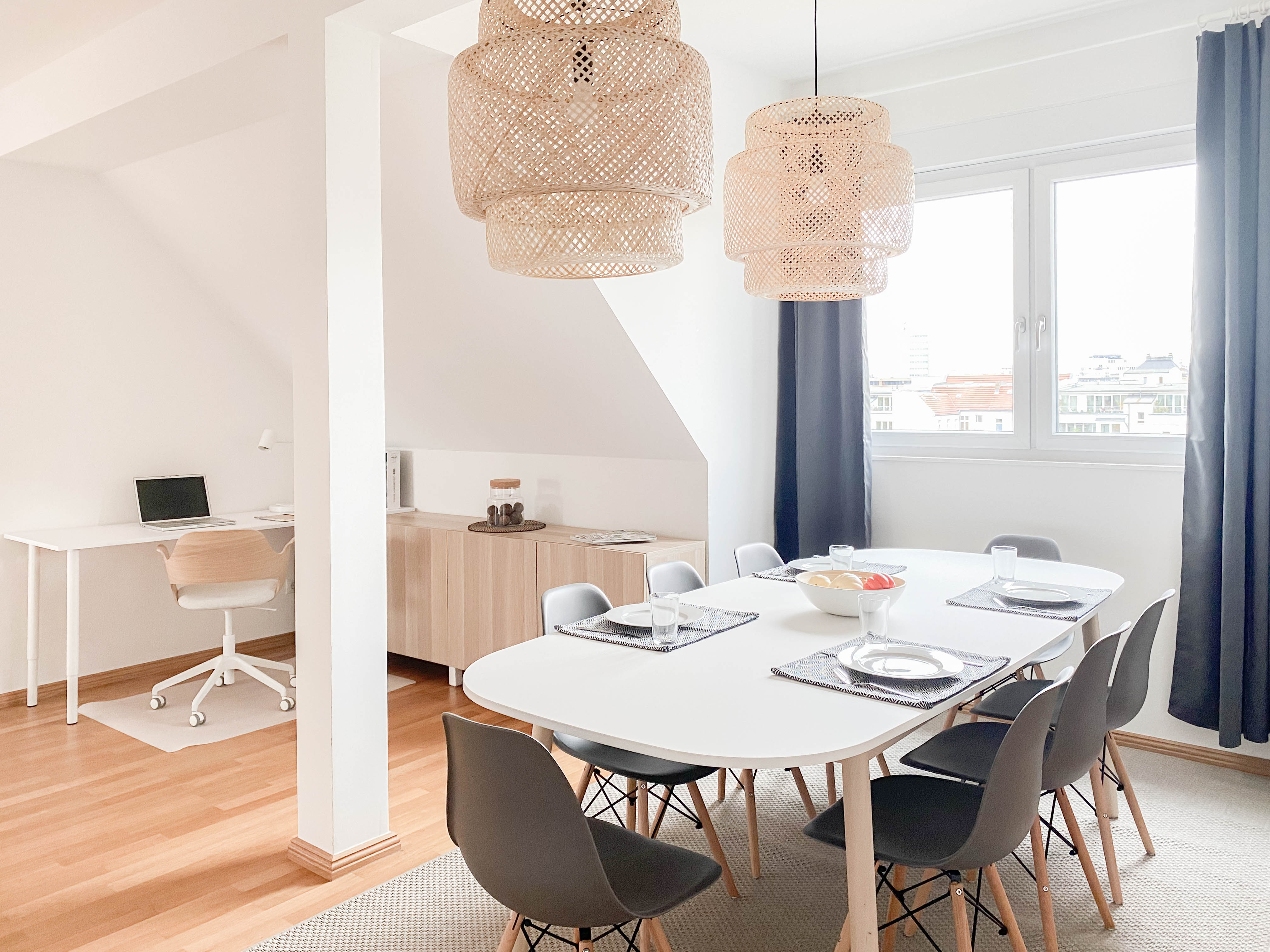 All-inclusive möbliertes Apartment-Paket